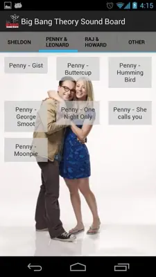 Big Bang Theory Soundboard android App screenshot 1